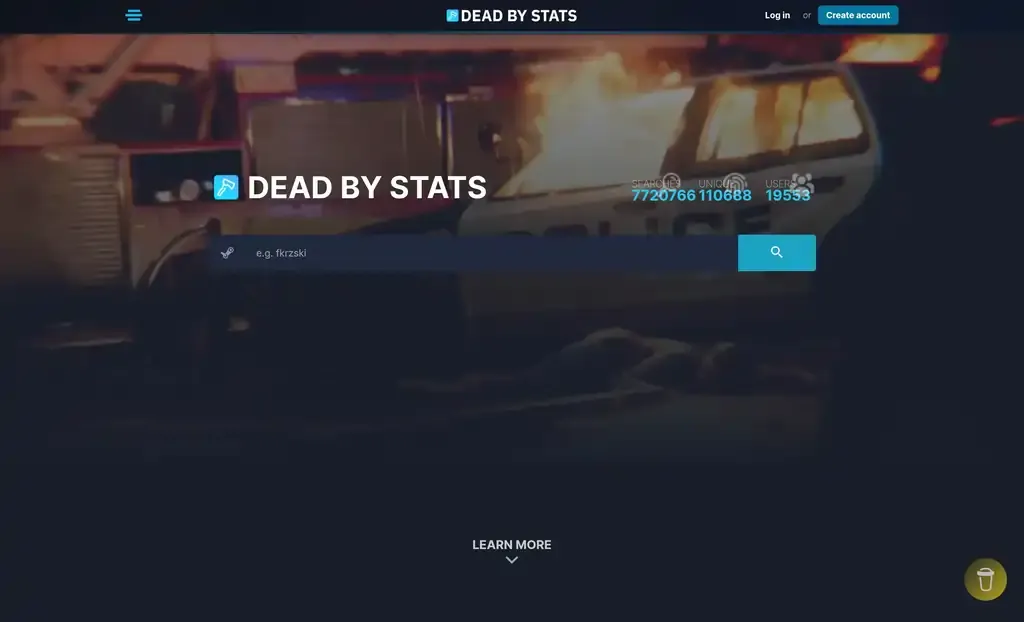 Dead by Stats - Statistics tracker screenshot